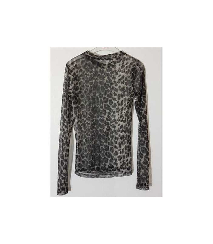 Bluzita dama cu print leopard MNG Casual