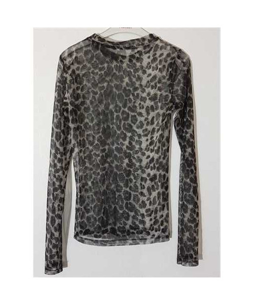 Bluzita dama cu print leopard MNG Casual