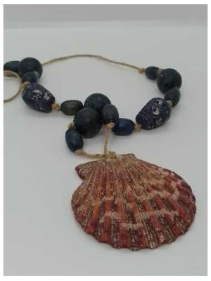 Colier dama handmade cu scoica