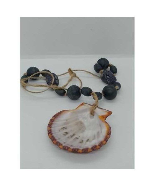 Colier dama handmade cu scoica