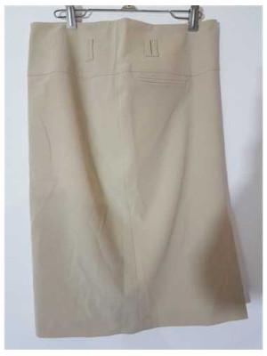 Fusta midi cu gaici pentru curea NISSA