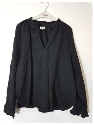 Bluzita dama cu decupaj in V la piept GALERIES LAFAYETTE