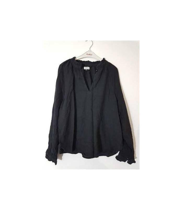 Bluzita dama cu decupaj in V la piept GALERIES LAFAYETTE