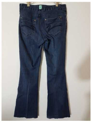 Pantaloni dama de blugi model cu buzunare C&A 2