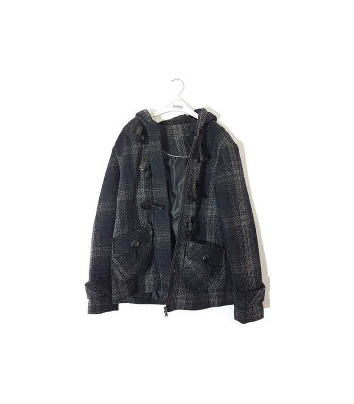 Jacheta dama pentru toamna cu gluga si buzunare Selected