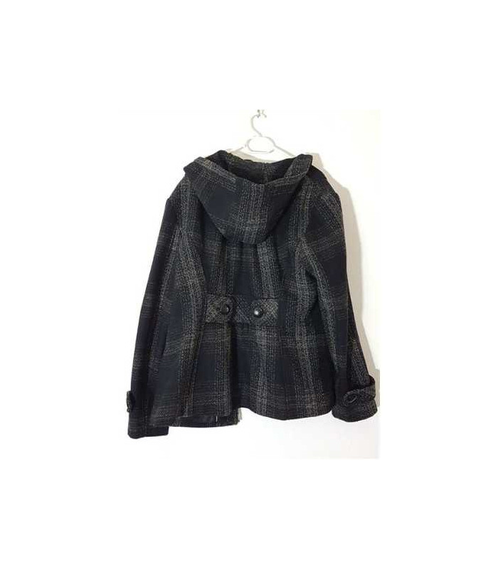 Jacheta dama pentru toamna cu gluga si buzunare Selected