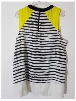 Bluza dama vaporoasa cu aspect multicolor Designal 2