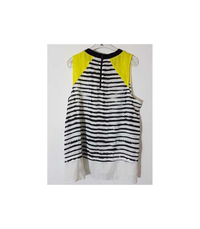 Bluza dama vaporoasa cu aspect multicolor Designal