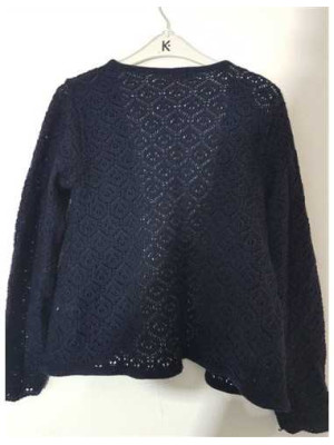 Cardigan pentru copii model tricotat cu gaurele Six for kids 2