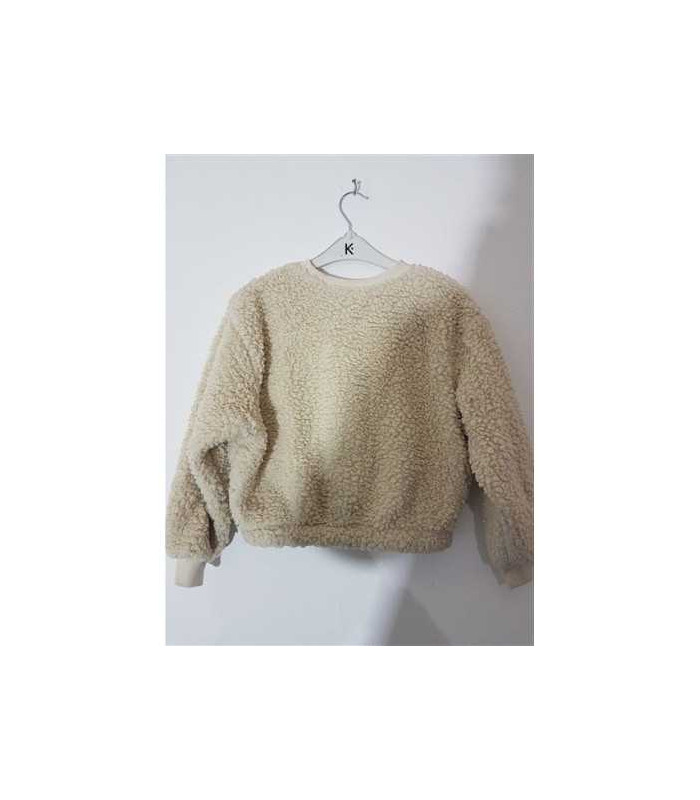 Bluzita pufoasa cu imprimeu o bufnita H&M