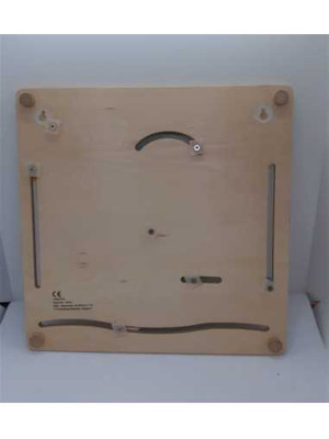 Calendar Jucarie Lemn cu Ceas si Meteo in Franceza 2