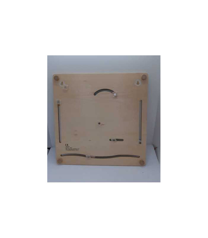 Calendar Jucarie Lemn cu Ceas si Meteo in Franceza