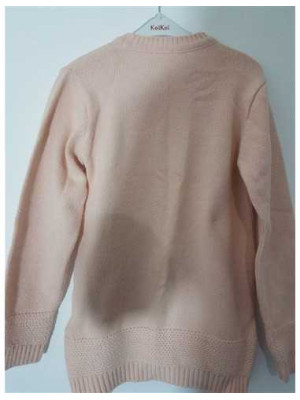 Pulover tricotat pentru fetite cu imprimeu multicolor Taskids 2