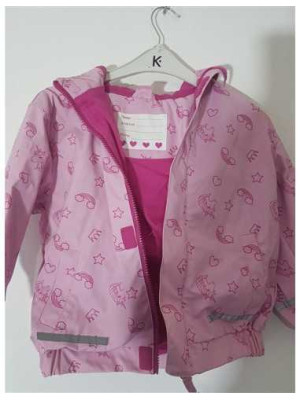 Geaca pentru ploaie fetite print unicorn X MAIL