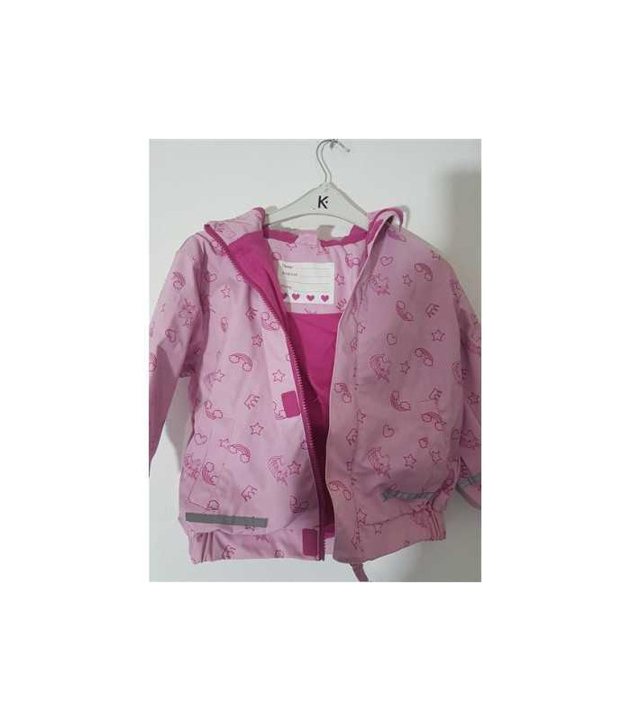 Geaca pentru ploaie fetite print unicorn X MAIL