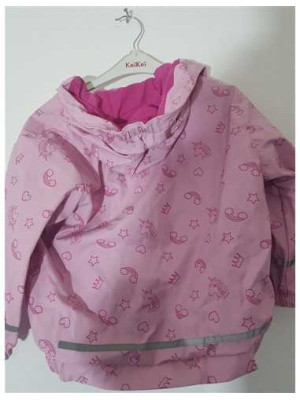 Geaca pentru ploaie fetite print unicorn X MAIL 2