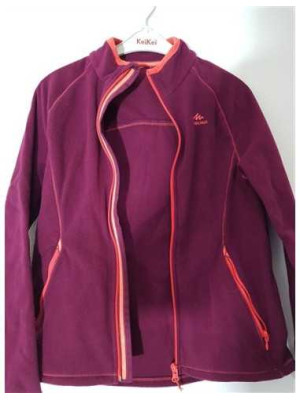 Bluza sport cu fermoar pentru copii Quechua