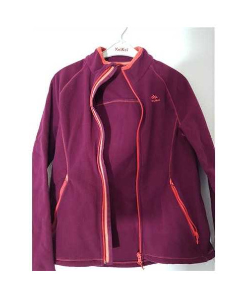 Bluza sport cu fermoar pentru copii Quechua