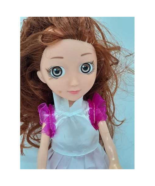 Papusa cu parul roscat pentru fetite