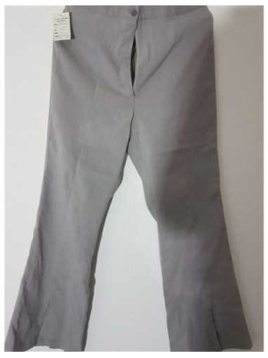 Pantaloni dama cu fermoar si nasture in talie