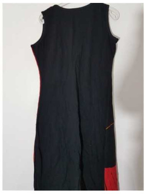 Rochita de vara cu model si print floral multicolor 2