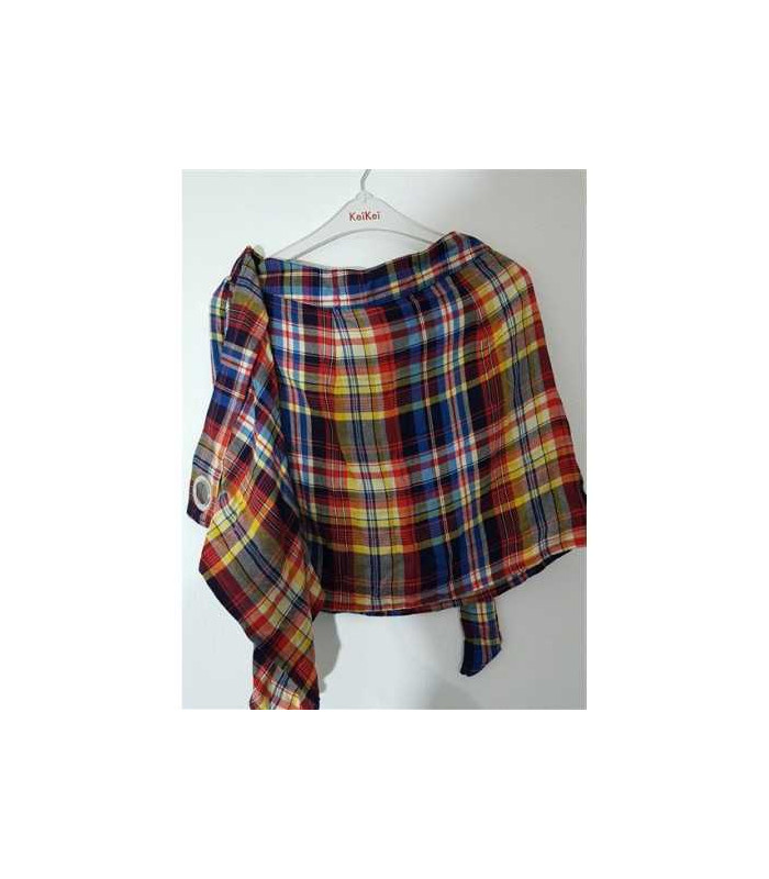 Fusta dama in carouri multicolore C&A