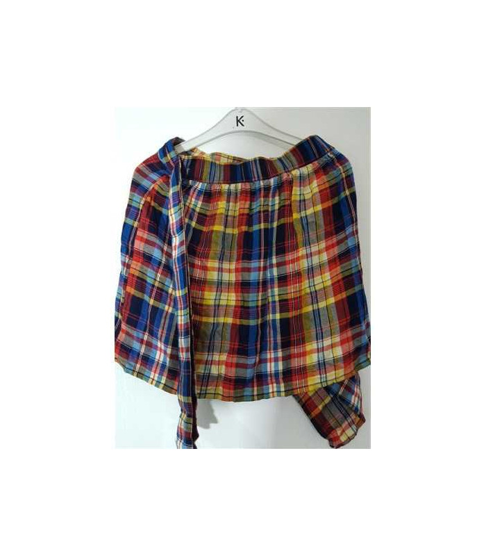 Fusta dama in carouri multicolore C&A