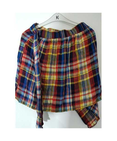 Fusta dama in carouri multicolore C&A