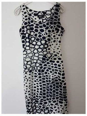 Rochita dama fara maneci print deosebit MBG