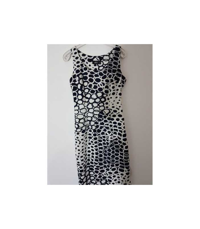 Rochita dama fara maneci print deosebit MBG