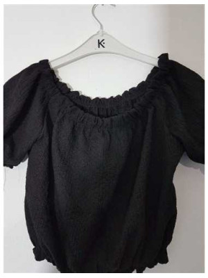 Top dama cu maneci scurte model Uni DIVIDED 2