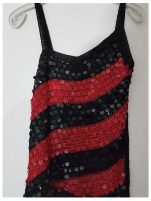 Maieu dama accesorizat cu paiete MNG