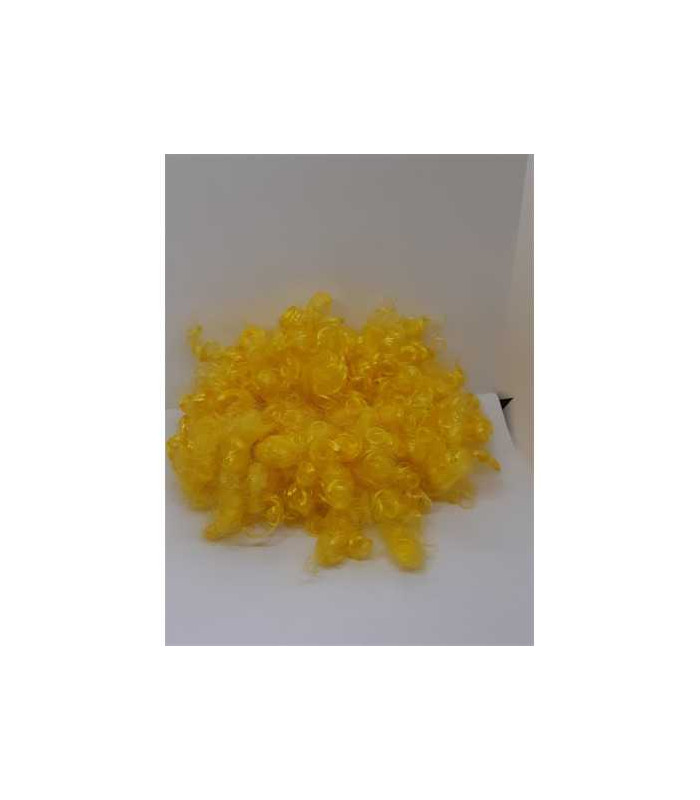 Peruca pentru carnaval culoare galben