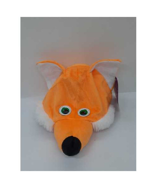 Sapca pufoasa model vulpe pentru carnaval