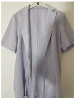 Sacou dama model cu maneca scurta 2