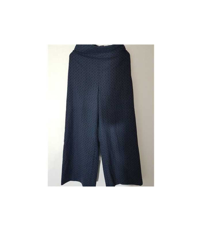 Pantaloni dama cu imprimeu model larg Zara