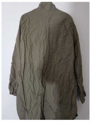 Camasa dama lunga culoare kaki In Extenso 2