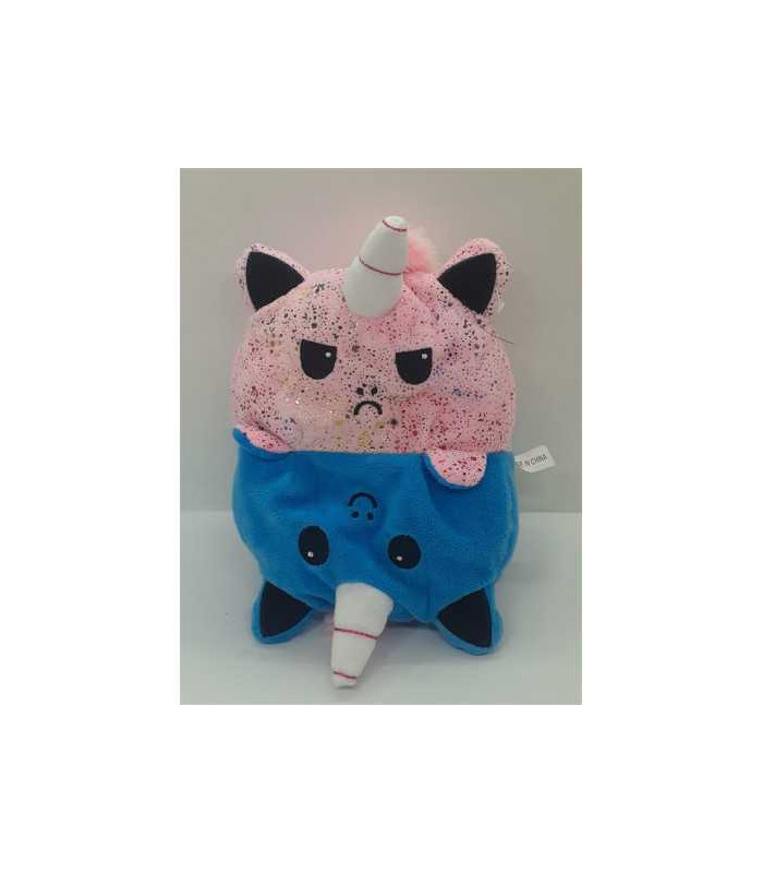 Jucarie reversibila din plus Unicorn 20 cm