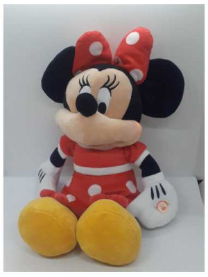 Mascota Minnie Mouse din plus se aprind obrajii