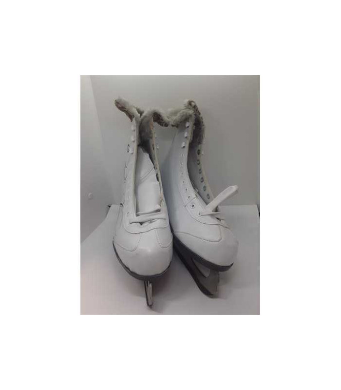 Patine culoare alb accesorizate cu blanita sus Sturdy