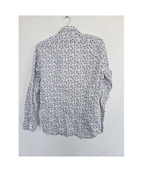 Camasa barbateasca cu model multicolor BIGOTTI Slim