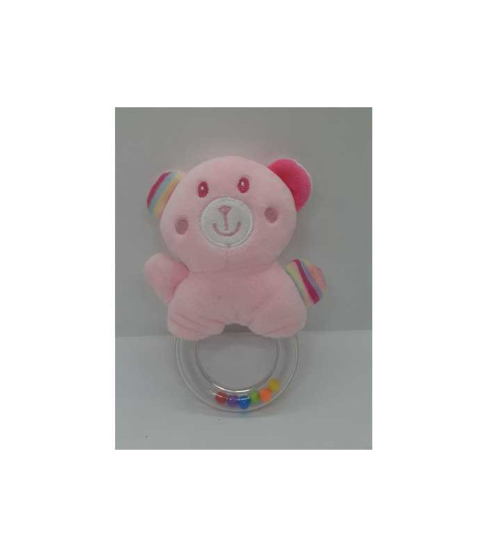 Zornaitoare ursulet de plus cu bile colorate