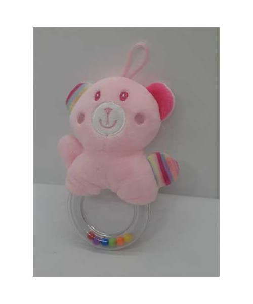 Zornaitoare ursulet de plus cu bile colorate