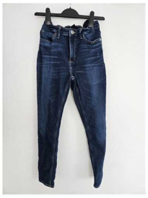 Pantaloni Jeans cu buzunare model Uni Denim