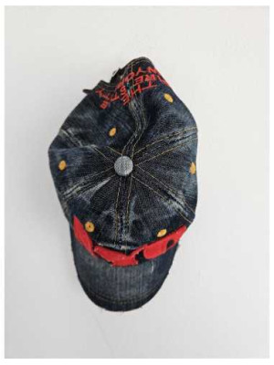 Sapca barbati din material blug 2