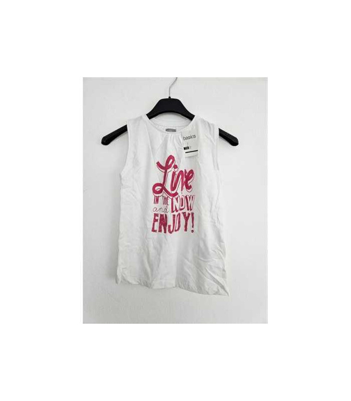 Maieu pentru fetite cu scris colorat imprimat BASICS