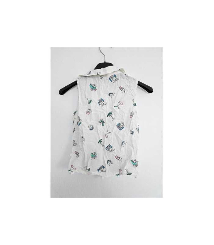 Camasa scurta in talie pentru fetite Here There