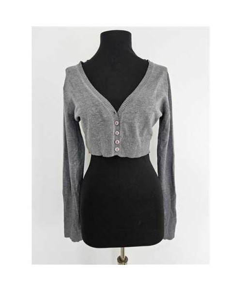 Pulover dama tricotat model scurt in talie