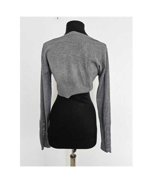 Pulover dama tricotat model scurt in talie