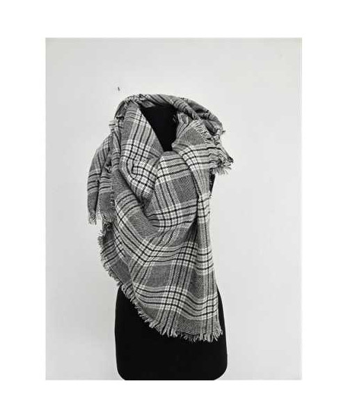 Esarfa dama model cu franjuri pentru iarna